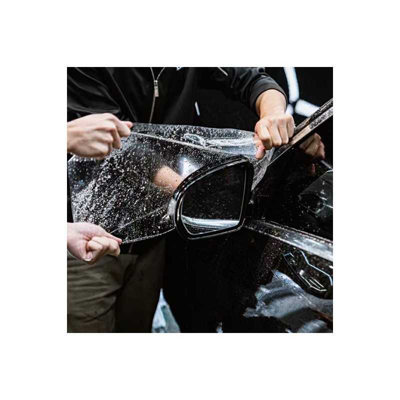Baceyong Film de protection universel en PVC pour voiture - Film de protection autocollant - Résistant aux UV - Étanche - Résistant aux hautes températures - Transparent Baceyong Film de protection universel en PVC pour voiture - Film de protection autocollant - Résistant aux UV - Étanche - Résistant aux hautes températures - Transparent